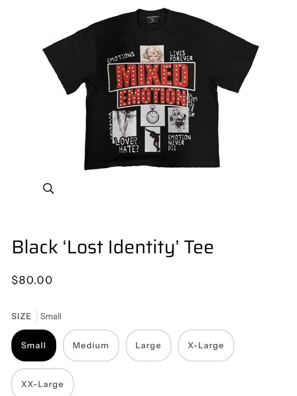 Mixed Emotion Lost Identity Tee